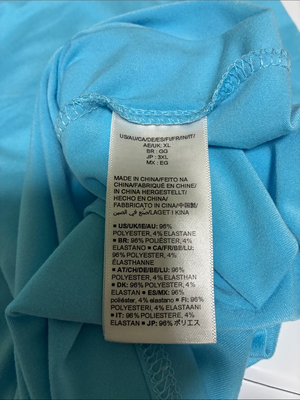 Amazon Essentials Light Blue Scoop Neck Racerback Tank - Picture 4 of 4